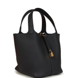 Hermes Picotin Lock 22 Caban Clemence Gold Hardware