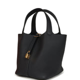 Hermes Picotin Lock 22 Caban Clemence Gold Hardware