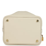 Hermes Picotin Lock 18 Craie Clemence Gold Hardware