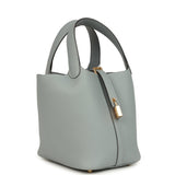 Hermes Picotin Lock 18 Gris Pantin Clemence Gold Hardware