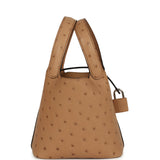 Hermes Micro Picotin Lock 14 Chai Ostrich Palladium Hardware - Thumbnail View 3