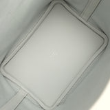 Hermes Picotin Cargo 18 Gris Platine Toile Canvas and Swift Palladium Hardware