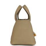 Hermes Picotin Lock 18 Beige Marfa Clemence Gold Hardware