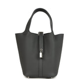 Hermes Picotin Lock 18 Ardoise Clemence Palladium Hardware