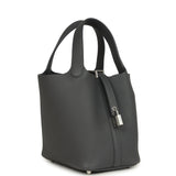 Hermes Picotin Lock 18 Ardoise Clemence Palladium Hardware