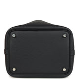 Hermes Picotin Lock 18 Caban Clemence Palladium Hardware