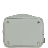 Hermes Picotin Lock 18 Bleu Glacier Clemence Palladium Hardware - Thumbnail View 6