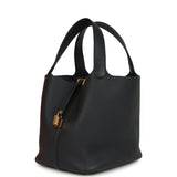 Hermes Picotin Lock 22 Caban Clemence Gold Hardware