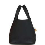 Hermes Picotin Lock 22 Caban Clemence Gold Hardware