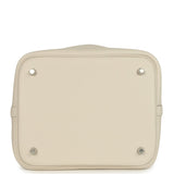 Hermes Picotin Lock 22 Craie Clemence Palladium Hardware - Thumbnail View 6