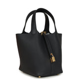 Hermes Picotin Lock 18 Caban Clemence Gold Hardware