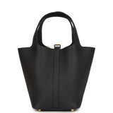 Hermes Picotin Lock 18 Caban Clemence Gold Hardware