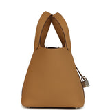 Hermes Picotin Lock 18 Biscuit Clemence Palladium Hardware
