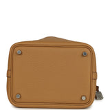 Hermes Picotin Lock 18 Biscuit Clemence Palladium Hardware