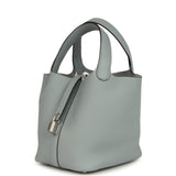 Hermes Picotin Lock 18 Gris Pantin Clemence Palladium Hardware - Thumbnail View 3