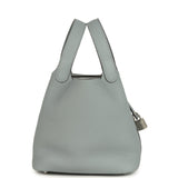 Hermes Picotin Lock 18 Gris Pantin Clemence Palladium Hardware - Thumbnail View 4
