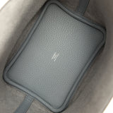 Hermes Picotin Lock 18 Gris Pantin Clemence Palladium Hardware - Thumbnail View 7