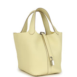 Hermes Picotin Lock 18 Jaune Milton Clemence Palladium Hardware