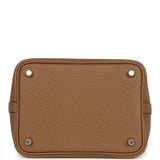 Hermes Picotin Lock 18 Alezan Clemence Palladium Hardware