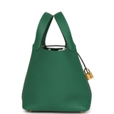 Hermes Picotin Lock 18 Vert Moyen Clemence Gold Hardware - Thumbnail View 4