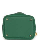 Hermes Picotin Lock 18 Vert Moyen Clemence Gold Hardware - Thumbnail View 6