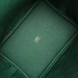Hermes Picotin Lock 18 Vert Moyen Clemence Gold Hardware - Thumbnail View 7