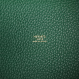 Hermes Picotin Lock 18 Vert Moyen Clemence Gold Hardware - Thumbnail View 8
