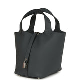 Hermes Picotin Lock 18 Gris Misty Clemence Palladium Hardware