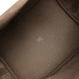 Hermes Picotin Lock 22 Etoupe Clemence Gold Hardware