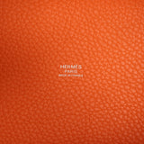 Hermes Picotin Lock 18 Orange Clemence Palladium Hardware