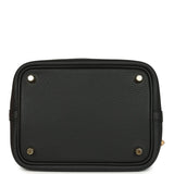 Hermes Picotin Lock 18 Black Clemence Gold Hardware