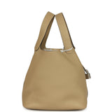 Hermes Picotin Lock 22 Trench Clemence Palladium Hardware