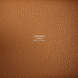 Hermes Picotin Lock 18 Biscuit Clemence Palladium Hardware
