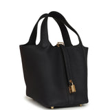 Hermes Picotin Lock 18 Caban Clemence Gold Hardware