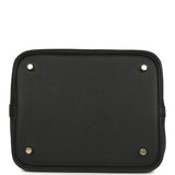 Hermes Picotin Lock 22 Black Clemence Gold Hardware - Thumbnail View 6