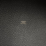 Hermes Picotin Lock 22 Black Clemence Gold Hardware - Thumbnail View 8