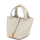 Hermes Picotin Lock 18 Beton Clemence Gold Hardware