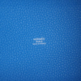 Hermes Picotin Lock 18 Bleu Hydra Clemence Palladium Hardware