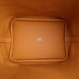 Hermes Picotin Cargo 18 Sesame Swift and Toile Canvas Palladium Hardware - Thumbnail View 7