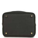 Hermes Picotin Lock 18 Dark Bronze Clemence Gold Hardware