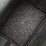 Hermes Picotin Lock 18 Dark Bronze Clemence Gold Hardware