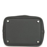 Hermes Picotin Lock Eclat 18 Ardoise Clemence and Gris Platine Swift Palladium Hardware