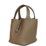 Hermes Picotin Lock 22 Etoupe Clemence Palladium Hardware