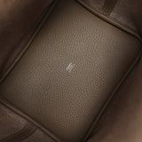 Hermes Picotin Lock 22 Etoupe Clemence Palladium Hardware