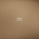 Hermes Picotin Lock 18 Beige Marfa Clemence Palladium Hardware