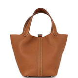 Hermes Picotin Lock 18 Gold Clemence Palladium Hardware