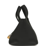 Hermes Picotin Lock 22 Black Clemence Gold Hardware