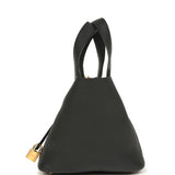 Hermes Picotin Lock 18 Black Clemence Gold Hardware - Thumbnail View 4