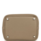 Hermes Picotin Lock 18 Etoupe Clemence Palladium Hardware - Thumbnail View 6