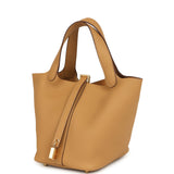 Hermes Picotin Lock 18 Biscuit Clemence Gold Hardware